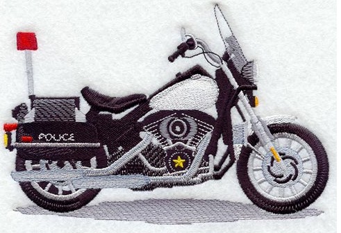 Policejn motorka