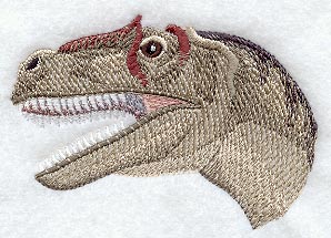 Allosaurus hlava