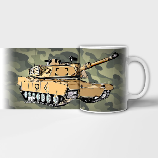 Vojensk technika - tank M12A Abrams