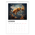 Kalendář Abstraktní včelstvo