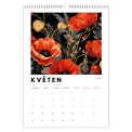 Kalendář Makové květy