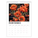 Kalendář Makové květy